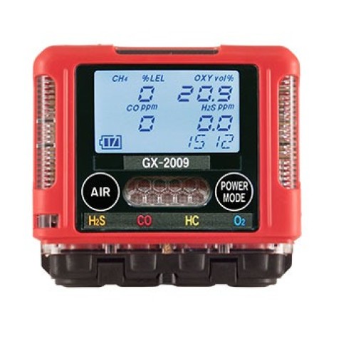 RIKEN KEIKI (RKI), GX-2009 Portable Multi Gas Detector Confined